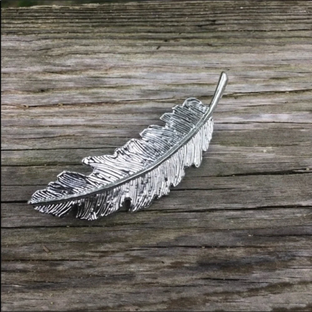Boho feather hair clip Barrett